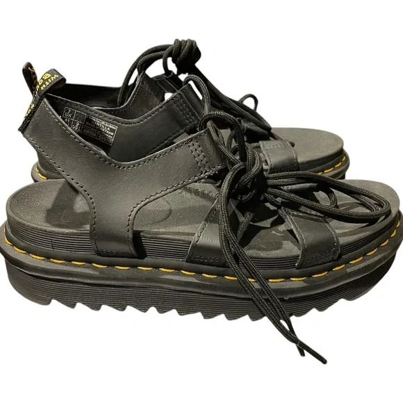Dr. Martens Nartilla Women's Black Sandals - Picture 2 of 7